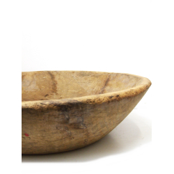 Misa z drewna egzotycznego Brąz 52cm